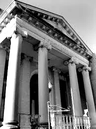 The Carnegie Library and the First National Bank Building