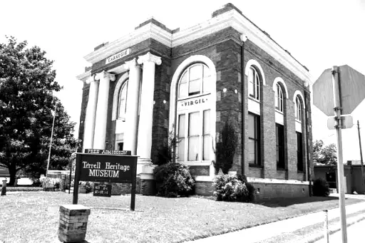 The Carnegie Library and the First National Bank Building