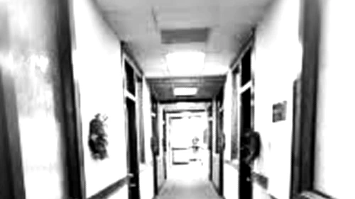 Using the spirit box in a haunted building in a haunted building during the paranormalGhost