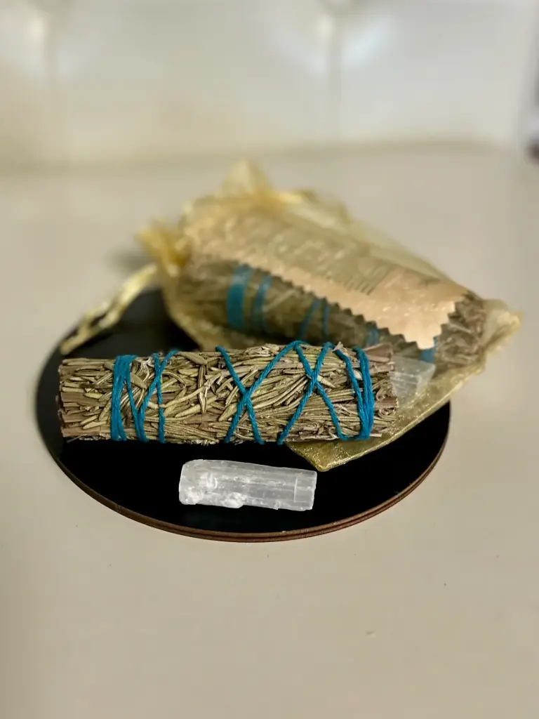 Rosemary and Selenite Cleansing Kit